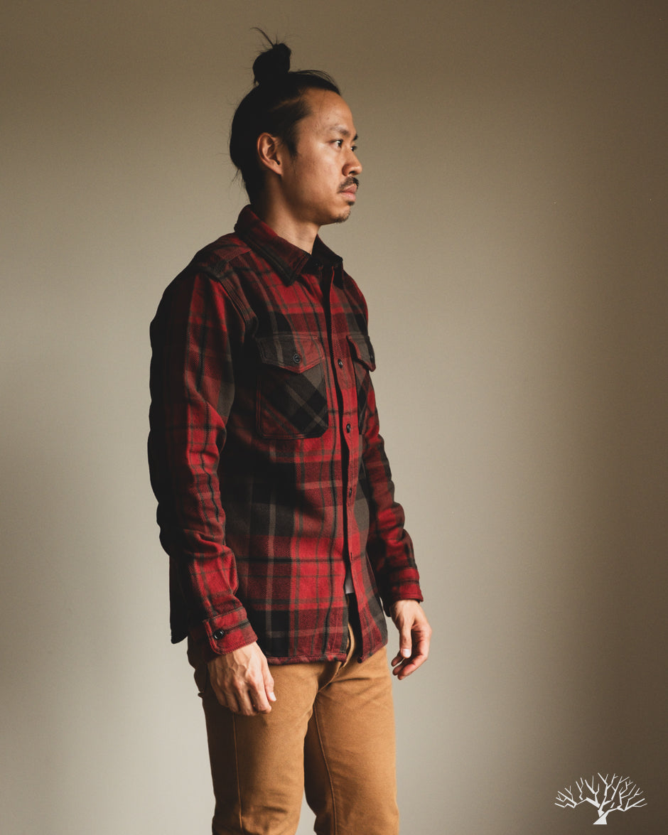 UES Extra Heavy Flannel (502552) - Red