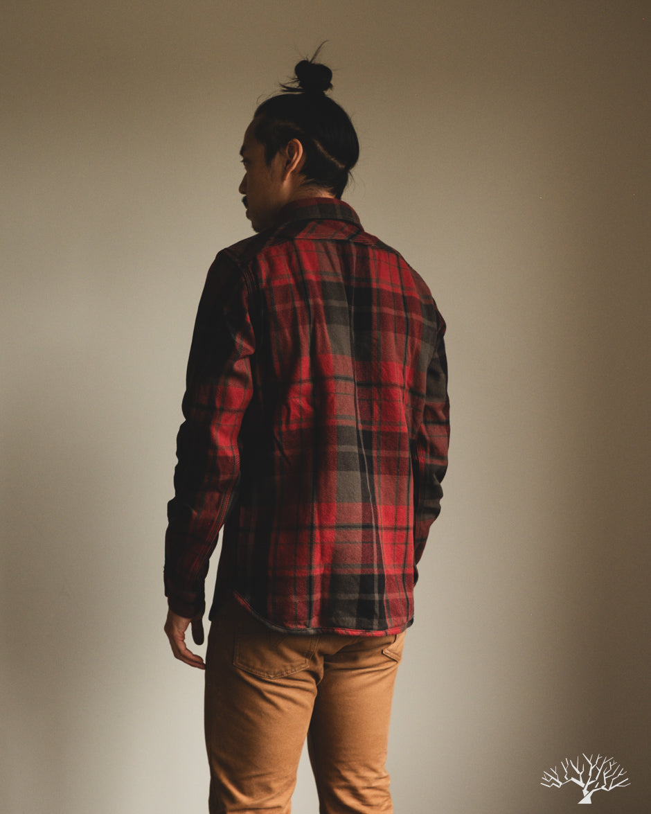 UES Extra Heavy Flannel (502552) - Red
