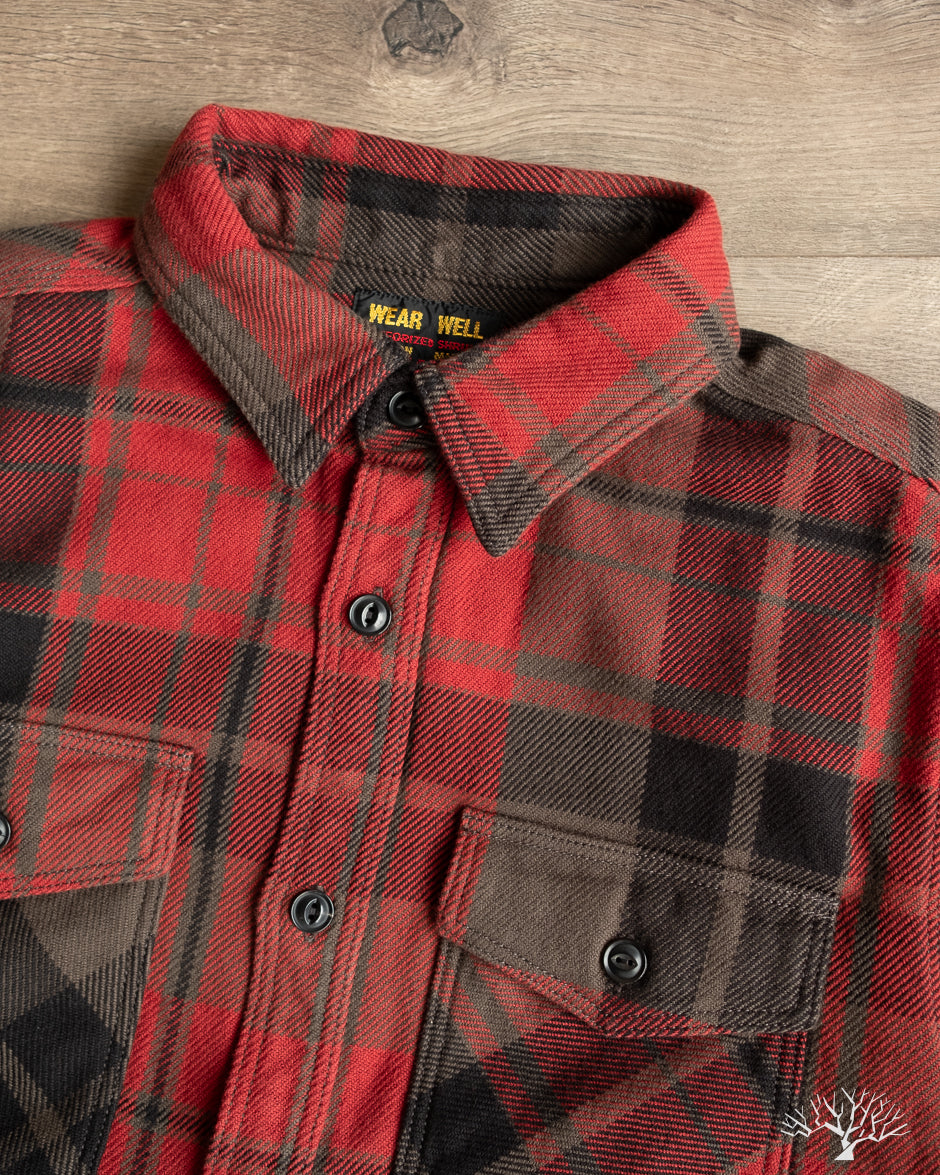 UES Extra Heavy Flannel (502552) - Red