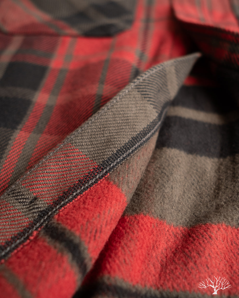 UES Extra Heavy Flannel (502552) - Red