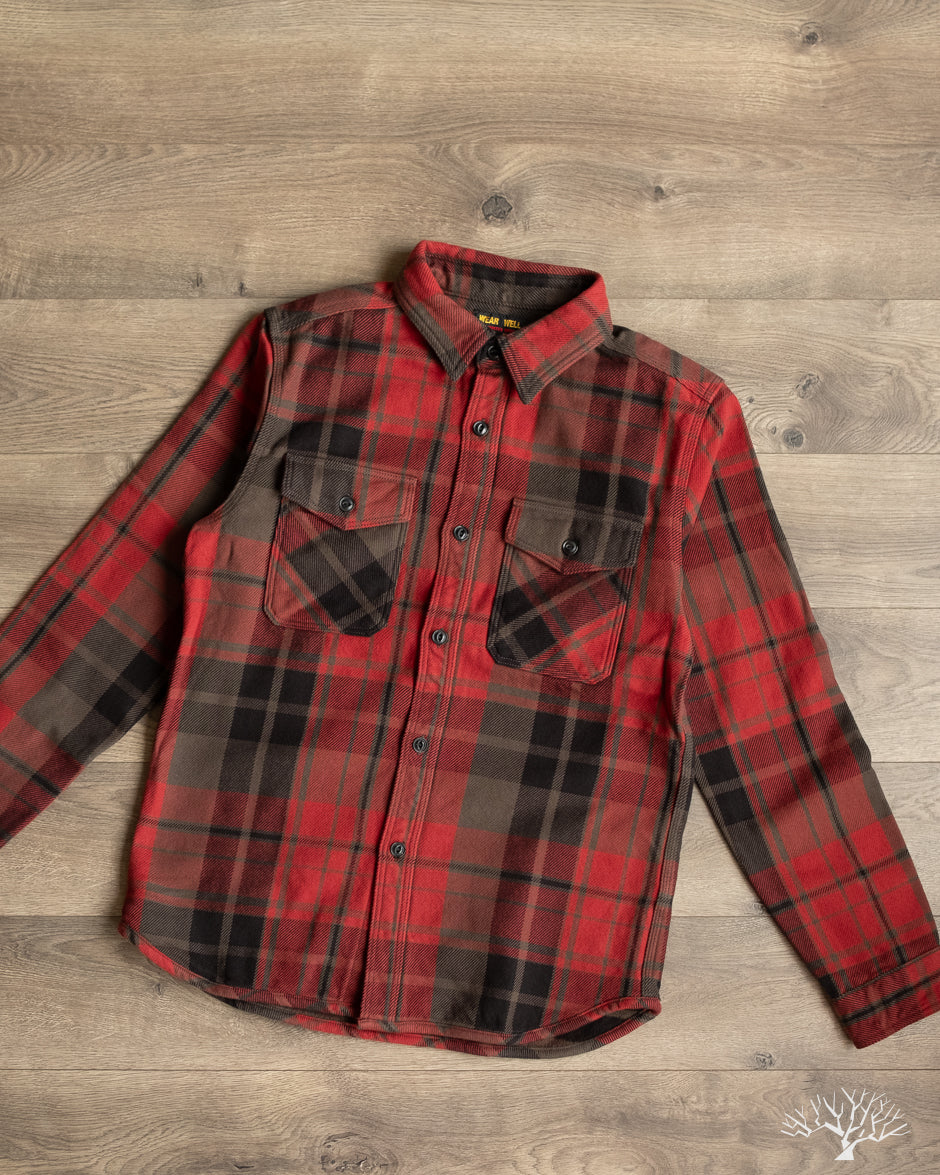 UES Extra Heavy Flannel (502552) - Red