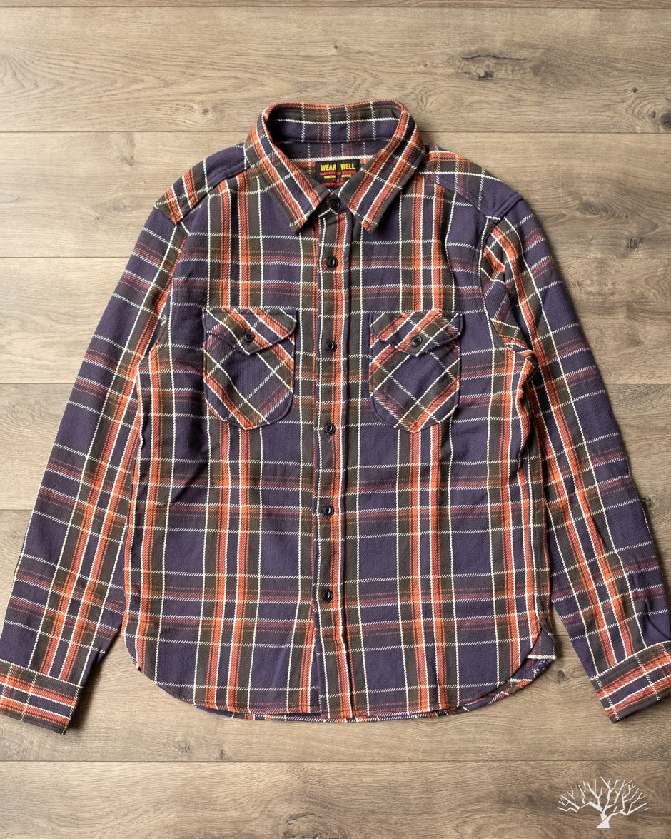 UES - Heavy Flannel (502352) - Purple – Withered Fig