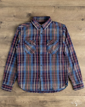 UES Heavy Flannel (502653) - Blue