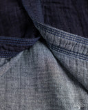 UES Herringbone Double Gauze Long-Sleeve Shirt - Indigo