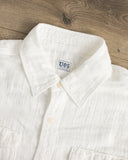 UES Herringbone Double Gauze Long-Sleeve Shirt - White