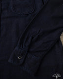 UES Indigo Cotton Viyella Shirt
