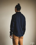 UES Indigo Cotton Viyella Shirt