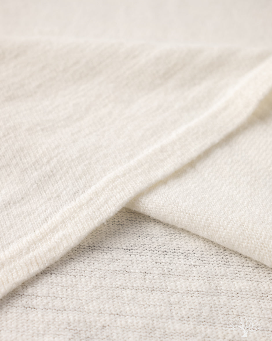 UES Linen Long Sleeve Tee - White