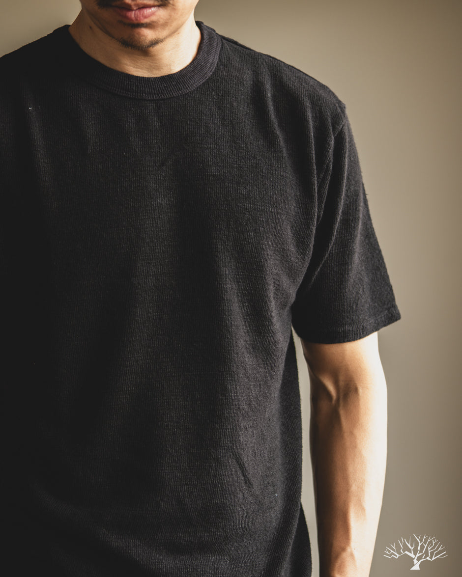 UES Linen Short Sleeve Tee - Black
