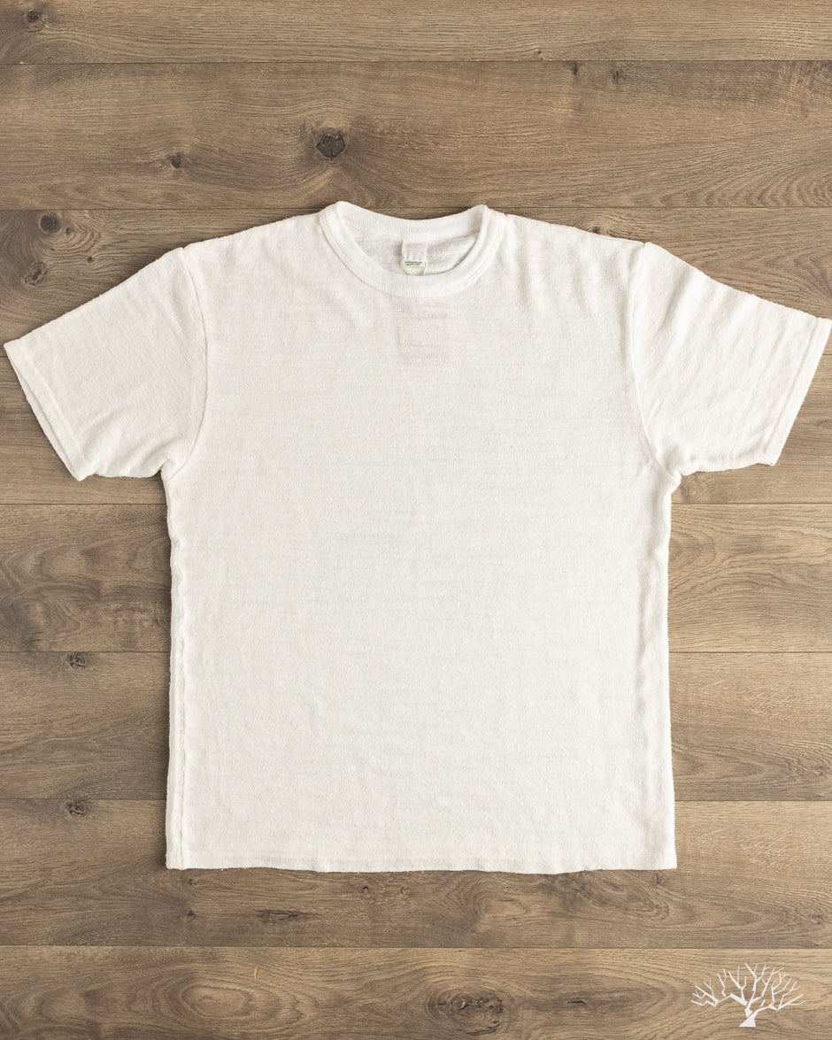 UES Linen Short Sleeve Tee - White