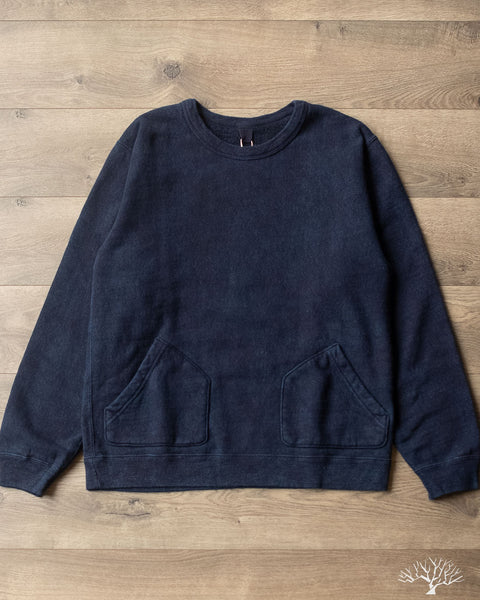 UES - Loopwheel Pocket Sweatshirt (742451) - Indigo – Withered Fig