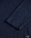 UES No. 7 Yarn-Dyed Indigo Long Sleeve T-Shirt