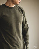 UES No. 8 Slub Nep Long-Sleeve Tee - Green