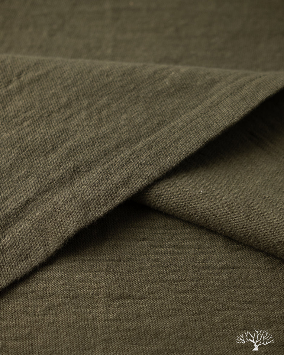 UES No. 8 Slub Nep Long-Sleeve Tee - Green
