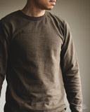 UES No. 8 Slub Nep Long-Sleeve Tee - Olive