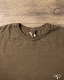 UES No. 8 Slub Nep Long-Sleeve Tee - Olive