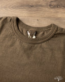 UES No. 8 Slub Nep Long-Sleeve Tee - Olive