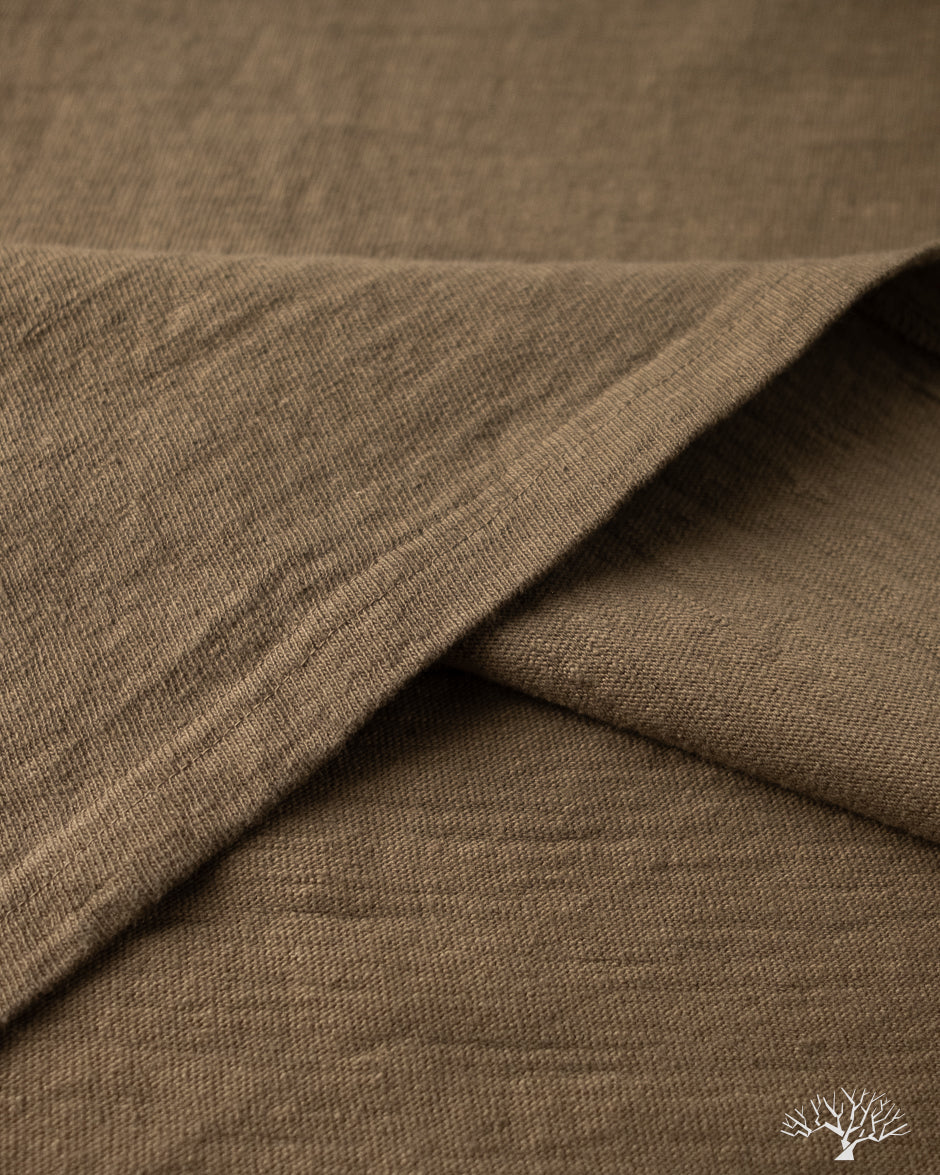 UES No. 8 Slub Nep Long-Sleeve Tee - Olive