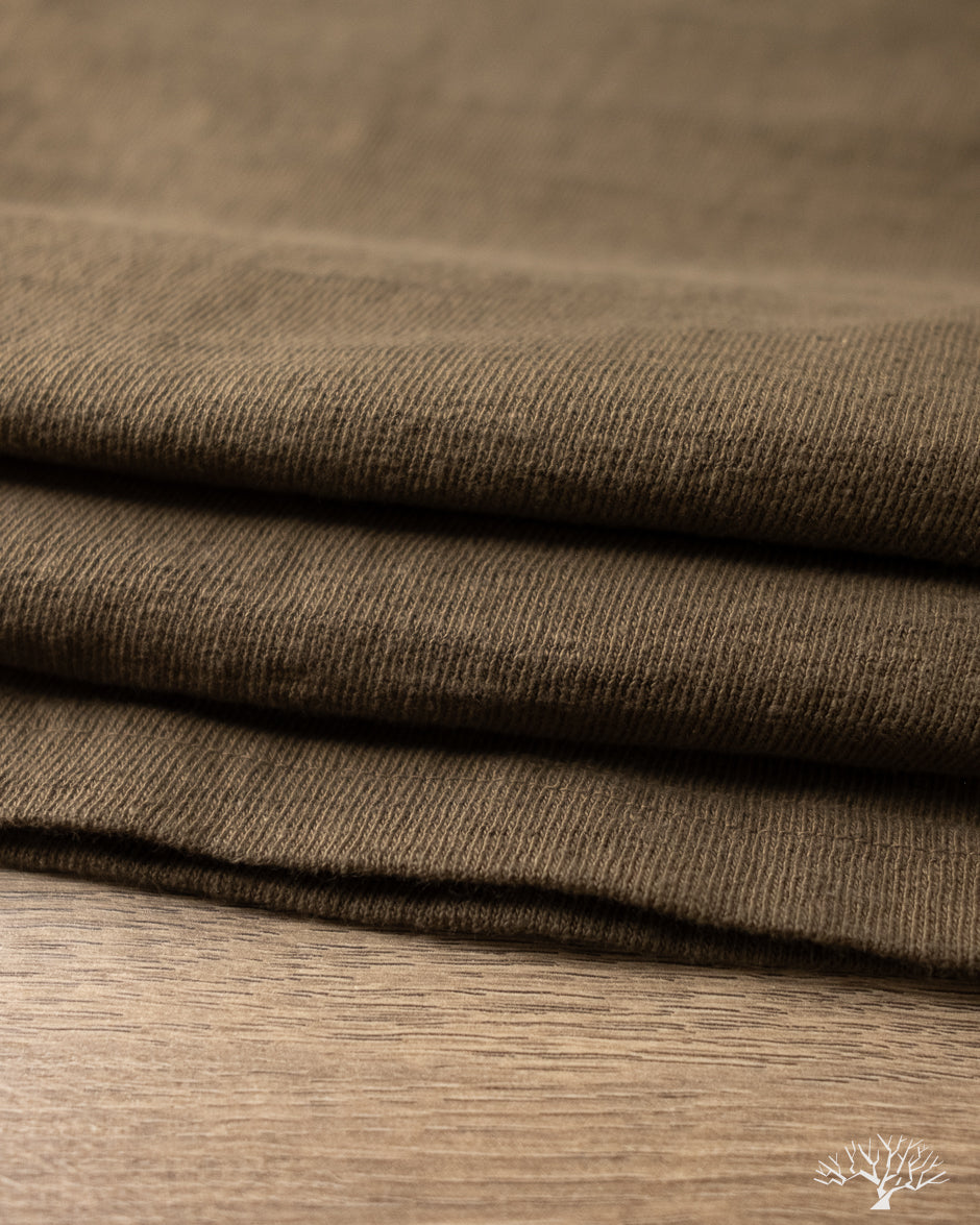 UES No. 8 Slub Nep Long-Sleeve Tee - Olive