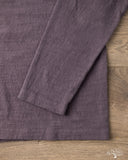 UES No. 8 Slub Nep Long-Sleeve Tee - Purple Navy