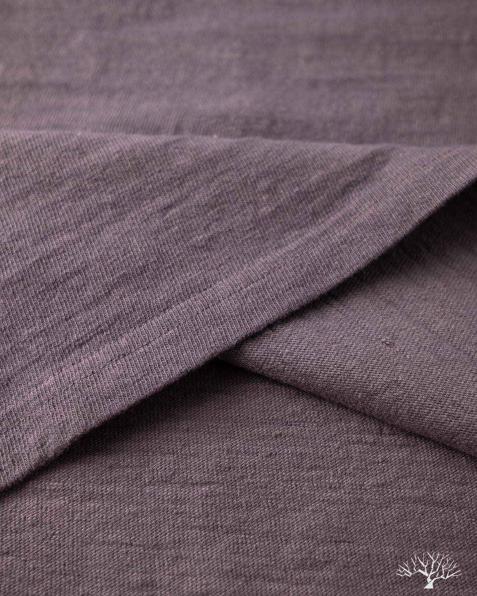 UES No. 8 Slub Nep Long-Sleeve Tee - Purple Navy