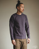 UES No. 8 Slub Nep Long-Sleeve Tee - Purple Navy
