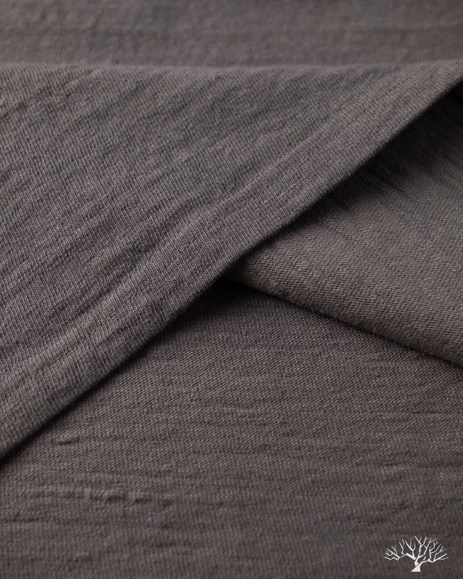 UES No. 8 Slub Nep Long-Sleeve Tee - Steel Gray
