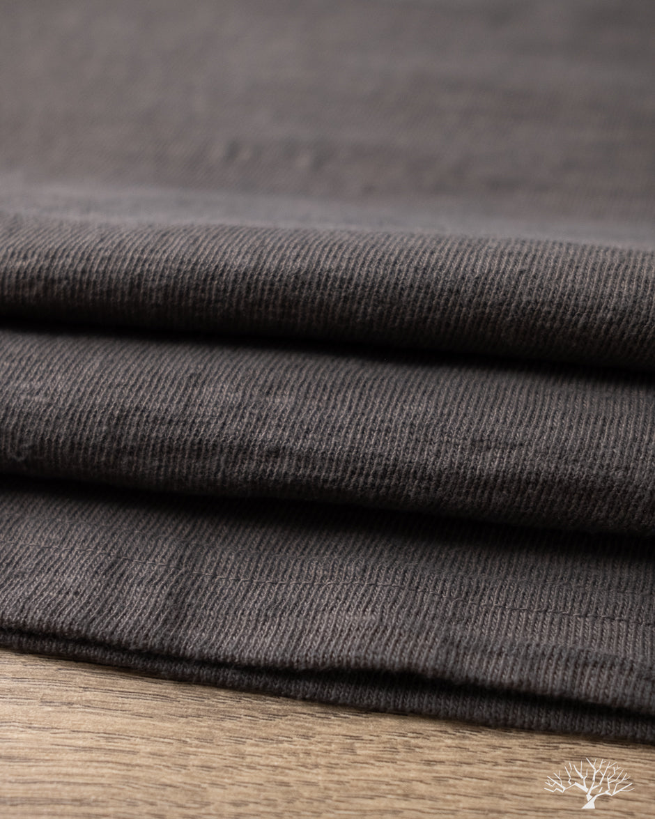 UES No. 8 Slub Nep Long-Sleeve Tee - Steel Gray