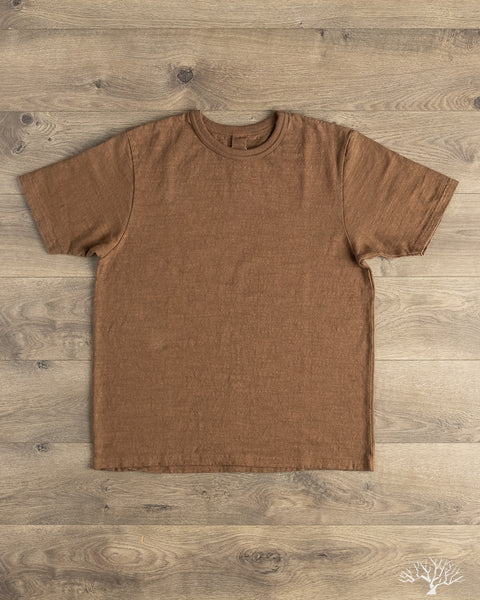 UES - No. 8 Slub Nep Tee - Coffee – Withered Fig
