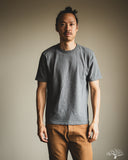 UES No. 8 Slub Nep Tee - Grey-Blue