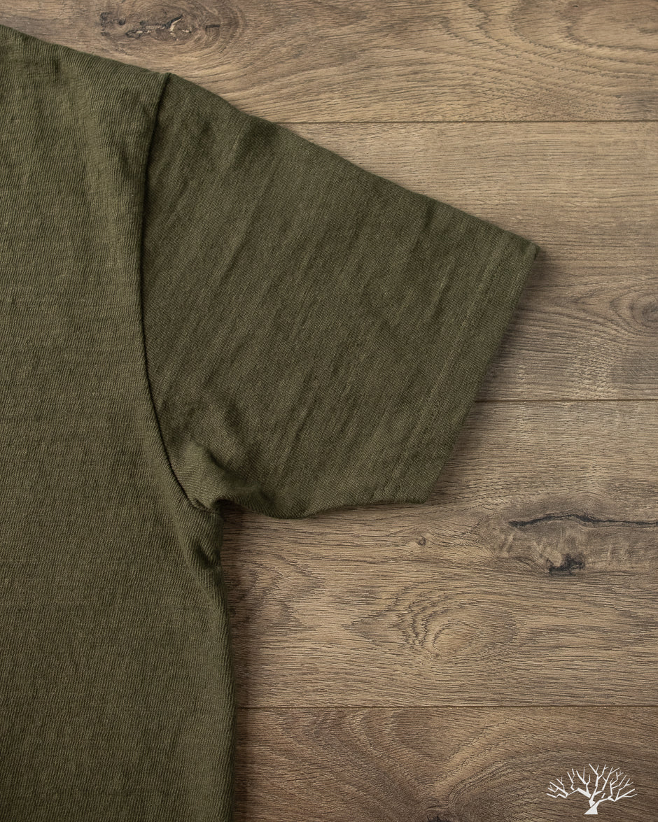 UES - No. 8 Slub Nep Tee - Green – Withered Fig