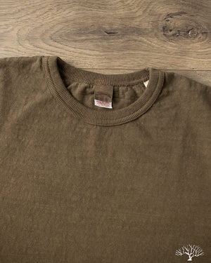 UES - No. 8 Slub Nep Tee - Olive – Withered Fig