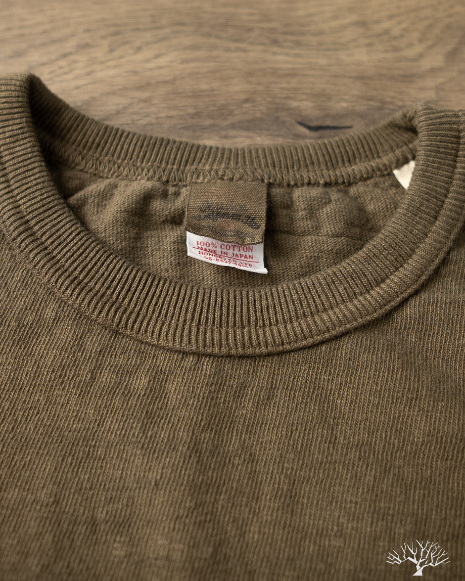UES - No. 8 Slub Nep Tee - Olive – Withered Fig