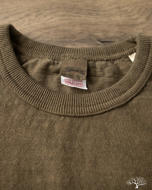 Tee★Suuオリーブ38 UES - No. 8 Slub Nep Tee - Olive – Withered Fig