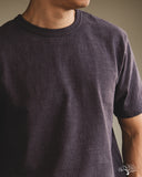 UES No. 8 Slub Nep Tee - Purple Navy