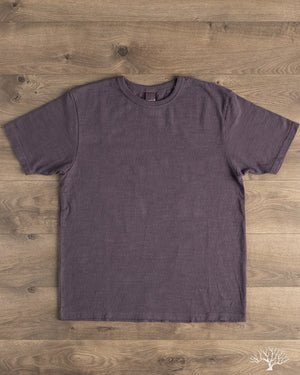 UES - No. 8 Slub Nep Tee - Purple Navy – Withered Fig