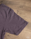 UES No. 8 Slub Nep Tee - Purple Navy