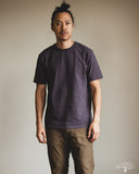 UES No. 8 Slub Nep Tee - Purple Navy
