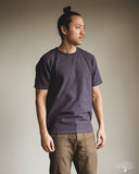 UES No. 8 Slub Nep Tee - Purple Navy