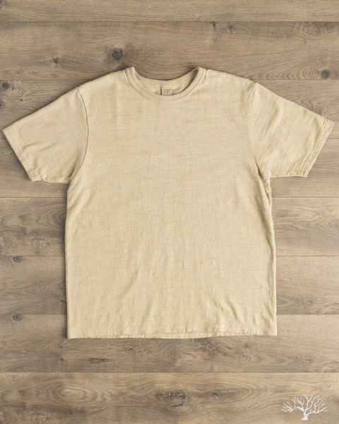 UES - No. 8 Slub Nep Tee - Sand – Withered Fig