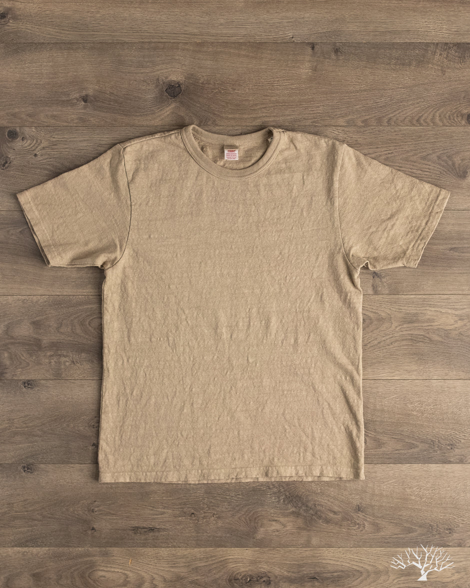 UES No. 8 Slub Nep Tee - Beige (seconds)