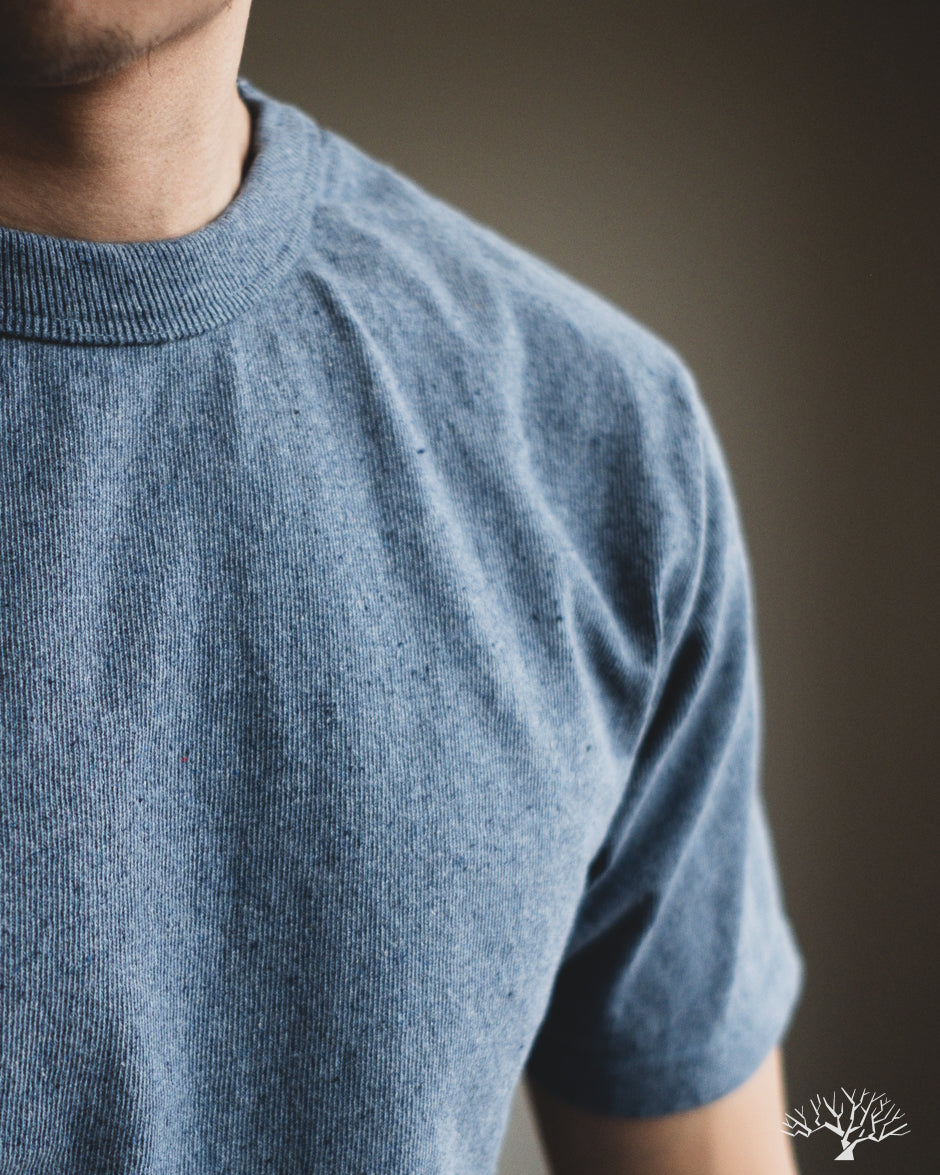 UES Recycled Denim Short-Sleeve T-Shirt - Blue