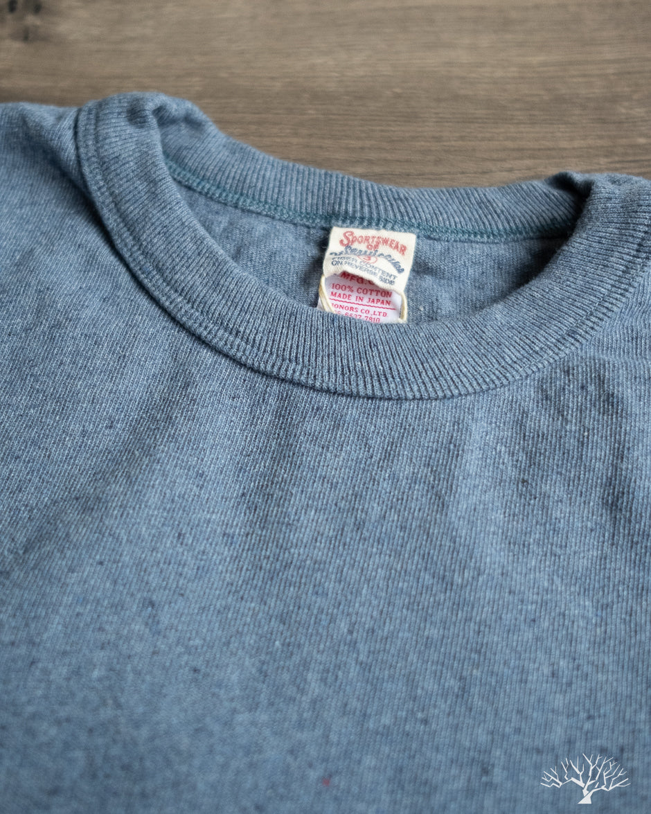 UES Recycled Denim Short-Sleeve T-Shirt - Blue