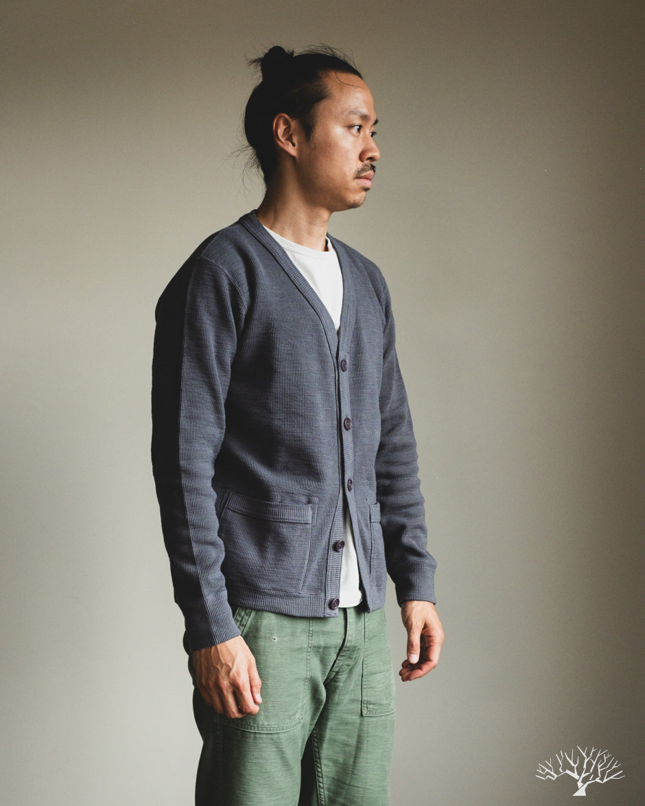 UES Single Rib Cardigan - Gray