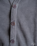 UES Single Rib Cardigan - Gray