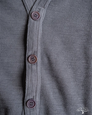 UES - Single Rib Cardigan - Gray – Withered Fig