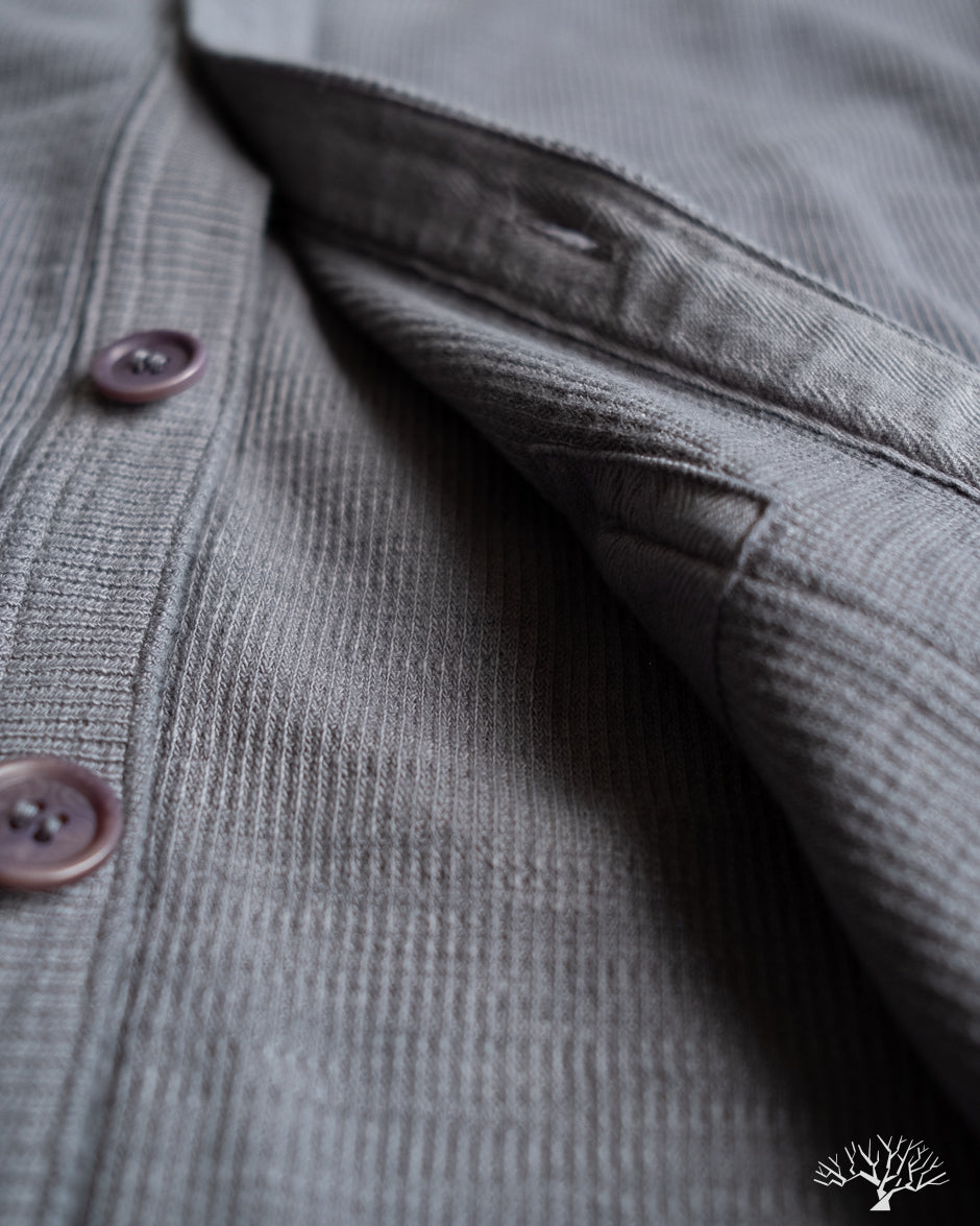 UES Single Rib Cardigan - Gray