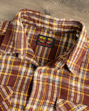 Slubby Heavy Flannel (502655) - Brown