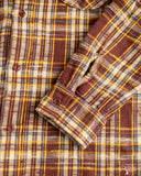 Slubby Heavy Flannel (502655) - Brown