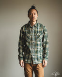 Slubby Heavy Flannel (502655) - Green